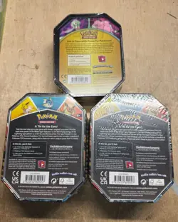 Pokemon TCG Jolteon, Flareon & Blissey - Lot Of 3 New Sealed Collectors Tins - Image 3