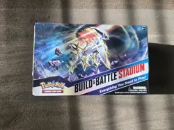 Pokemon TCG: Sword Shield Brilliant Stars Build and Battle Stadium 12 PACKS - Image 1