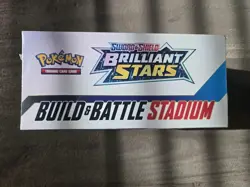 Pokemon TCG: Sword Shield Brilliant Stars Build and Battle Stadium 12 PACKS - Image 2