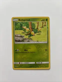 Bellsprout 1/168 Rev Reverse Holo SM Celestial Storm Pokemon NM - Image 1