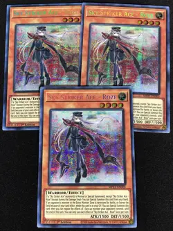 Yugioh Sky Striker Ace-Roze MP21-EN005 1st SECRET X3 (NM) - Image 1
