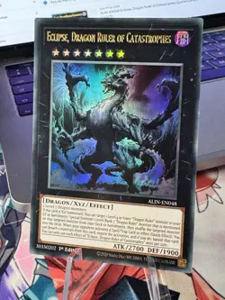 ALIN-EN048 - Eclipse, Dragon Ruler Of Catastrophe Ultra Rare 1st Ed YuGiOh - Image 1