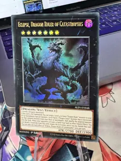 ALIN-EN048 - Eclipse, Dragon Ruler Of Catastrophe Ultra Rare 1st Ed YuGiOh - Image 4