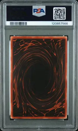 2000 Yugioh G4-01 Egyptian God: Slifer the Sky Dragon Secret Rare PSA 6 - Image 2