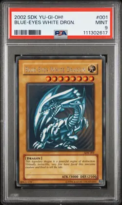 Yu-Gi-Oh! Kaiba Starter Deck 2002 Unlimited Blue-Eyes White Dragon SDK-001 PSA 9 - Image 1