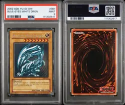 Yu-Gi-Oh! Kaiba Starter Deck 2002 Unlimited Blue-Eyes White Dragon SDK-001 PSA 9 - Image 3