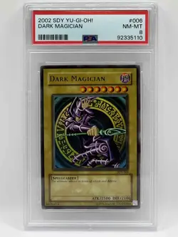 2002 Yu-Gi-Oh! Dark Magician SDY #006 PSA 8 NM-MT - Image 1