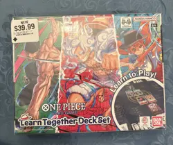 One Piece Card Game Learn Together Deck Set LT01 English Sealed - Image 2