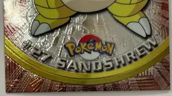 SANDSHREW #27, Series 1 - 2000, Topps TV Animation Edition Chrome Pokemon Card - Image 4