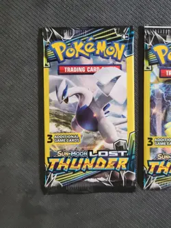 Pokemon LOST THUNDER Booster Pack Lot! 4 Packs / 3 Cards Each READ DESCRIPTION - Image 3