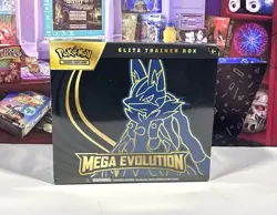 Pokemon Mega Evolution Lucario Elite Trainer Box ETB - Sealed - In Hand - Cards - Image 1