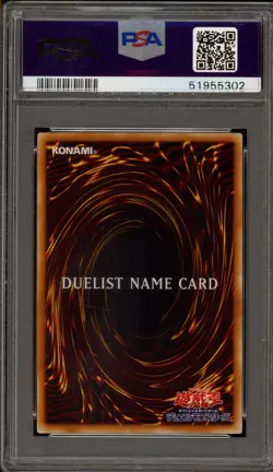 Yu-Gi-Oh! Duelist Name Card Tournament Participation Japanese Promo 2004 PSA 10 - Image 2