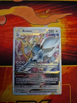 Arceus VSTAR - (Metal Card) 123/172 Miscellaneous Cards & Products Holo - Image 1
