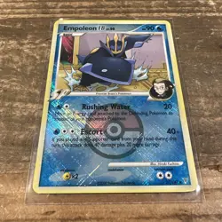 Empoleon FB 27/147 Supreme Victors Holo League Promo Crosshatch Pokemon TCG Card - Image 2