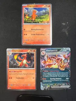 Charizard ex 196 Sv: Scarlet & Violet Promo Cards Holo (All 3) - Image 1