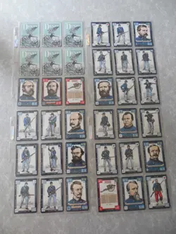 LOT OF 250 CARDS, DIXIE AMERICAN CIVIL WAR CARD GAME - GETTYSBURG, COMPLETE, MT! - Image 2