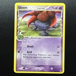 Gloom (Delta Species) 42/110 Uncommon Holon Phantoms Pokemon Card - Image 1