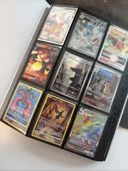 Binder Full Of 396 Pokemon Cards Modern Holo Collection Lot! - Image 1