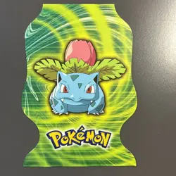 Pokemon Card - Ivysaur #2 - Die Cut - Advanced Challenge - Topps - Image 1