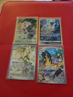 Pokemon TCG Card Collection Set of 4 Holo Rare Cards - Image 1