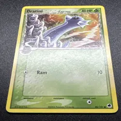 Dratini Delta Species 46/101 EX Dragon Frontiers Common Pokemon Card LP - Image 2