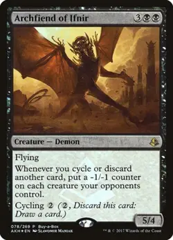 Archfiend of Ifnir -Foil Light Play MTG Promos: Buy-A-Box - Image 1