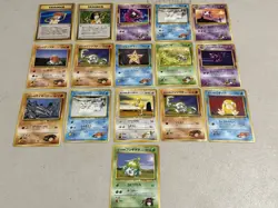 Vintage Japanese Pokemon TCG Card Lot 16 - Gym Heroes - NO HOLOS - Image 2