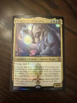 Tivit, Seller of Secrets Commander: Streets of New Capenna Foil - Image 1