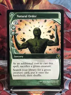 Natural Order (Non-foil) ] Future Sight] Mystery Booster 2 210 Mythic MTG - Image 1