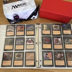 Magic The Gathering Collection Vintage Mtg Binder - Image 2