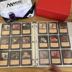 Magic The Gathering Collection Vintage Mtg Binder - Image 5