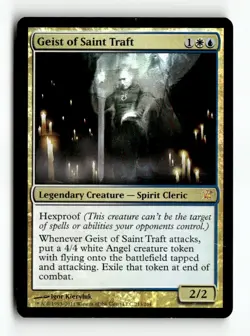 MTG | Geist of Saint Traft | Innistrad | Foil | Moderately Played | English - Image 1