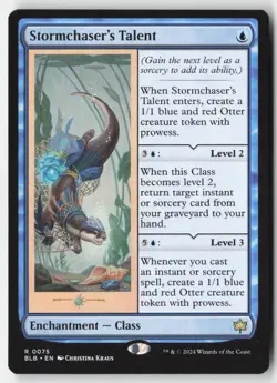MTG - Stormchaser's Talent R Bloomburrow 75 LP-NM - Image 1