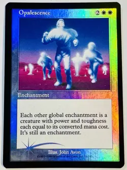 Opalescence Urza's Destiny Foil NM - Image 1