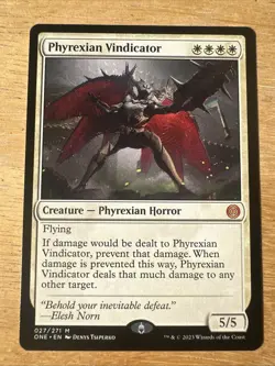 MTG Phyrexian Vindicator - Phyrexia: All Will Be One #027 - Image 1
