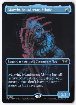 Marvin, Murderous Mimic (Showcase) R Duskmourn: House of Horror 367 NM - Image 1