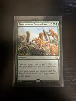 Magic MTG Preposterous Proportions 0109 Regular Rare - NM condition - Image 1