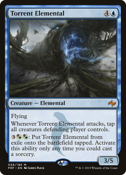 TORRENT ELEMENTAL mtg NM-M Fate Reforged Mythic - Image 1