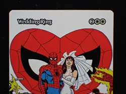 Wedding Ring - (Borderless) - Marvel's Spiderman (MAR) - MTG - Image 2