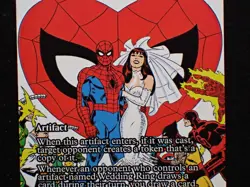 Wedding Ring - (Borderless) - Marvel's Spiderman (MAR) - MTG - Image 3