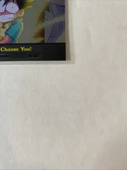 2000 Topps Blue Pokemon TV Animation Series 2 EP 1 I Choose You! Holo NM/LP - Image 4