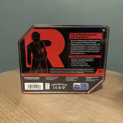 **NEW IN HAND** Sealed Pokemon TCG Destined Rivals Team Rocket Tin Mewtwo - Image 3