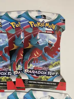 Pokemon Paradox Rift Booster Packs Bundle Box 10x Pack Lot Scarlet & Violet - Image 2