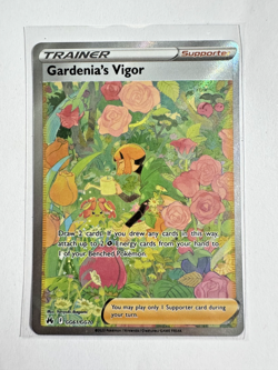 Gardenia's Vigor GG61/GG70 Pokemon Crown Zenith: Galarian Gallery Holo NM - Image 1