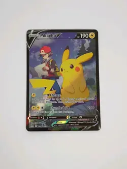 Pikachu V TG16/TG30 Pokemon TCG Sword Shield Lost Origin Trainer Gallery - Image 1