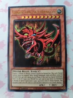 Slifer the Sky Dragon EGS1-EN001 Egyptian God Deck: Slifer the Sky Dragon 1st... - Image 1