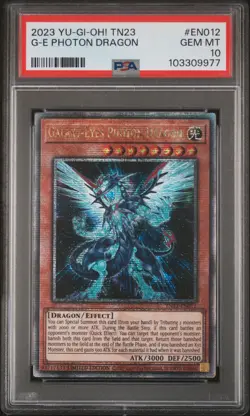 2023 YU-GI-OH! TN23 #EN012 GALAXY-EYES PHOTON DRAGON PSA 10 - Image 1