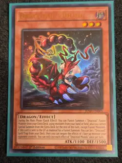Dracotail Mululu JUSH-EN005 Ultra Rare 1st Edition NM Yugioh - Image 1