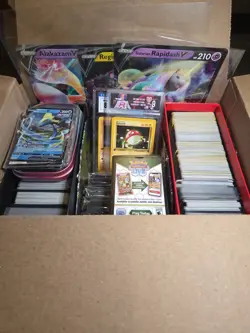 Pokemon Card Lot IR Ex Vintage Accessories Card Sleeves CGC Graded Vintage Bulk - Image 1
