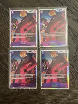 One Piece Card Game Sanji OP09-065 SR English Playset Emperors In The New World! - Image 1